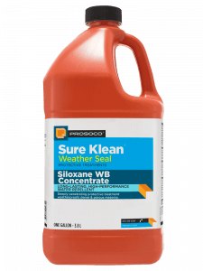 1 gallon of Siloxane WB Concentrate