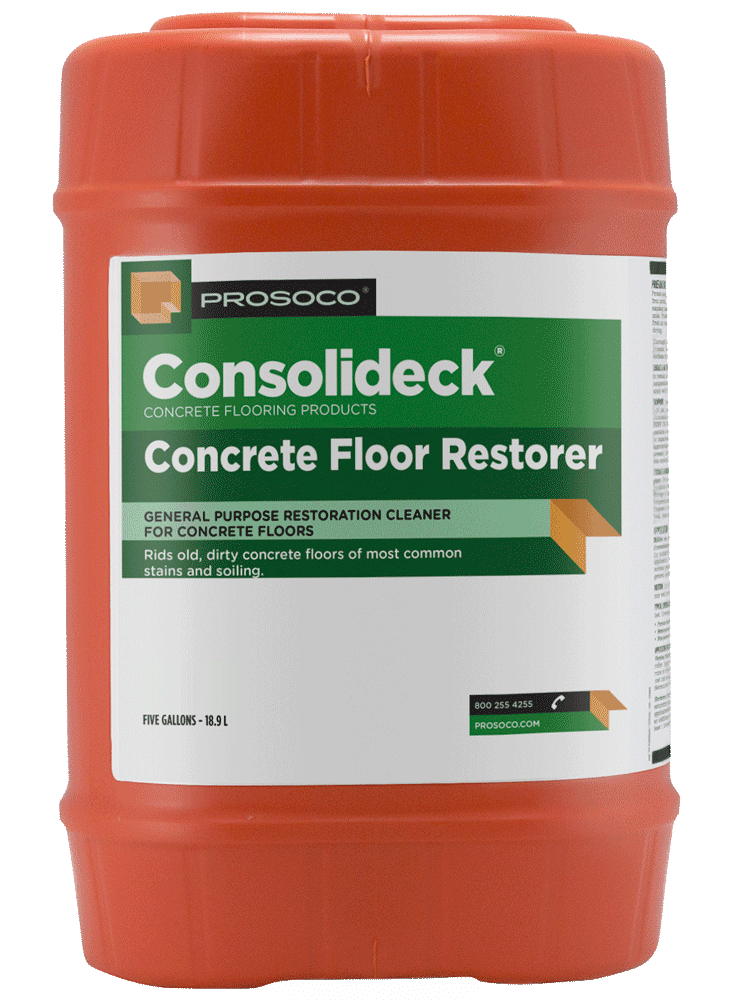 concrete floor restoration cleaner