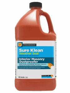 1 gallon container of Interior Masonry Dustproofer