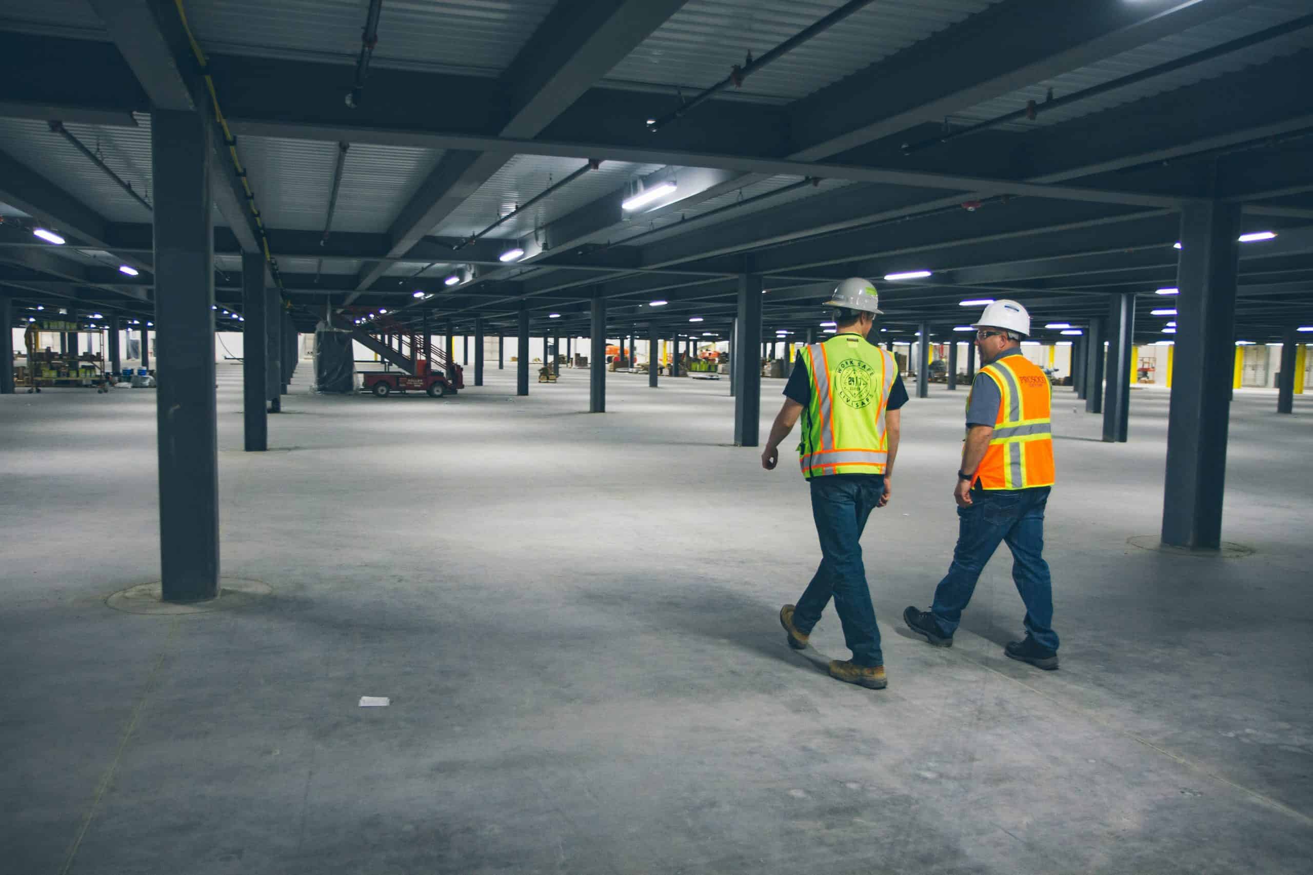 An Amazon distribution center in North Randall, Ohio, was densified and dustproofed with Consolideck LS/CS. 