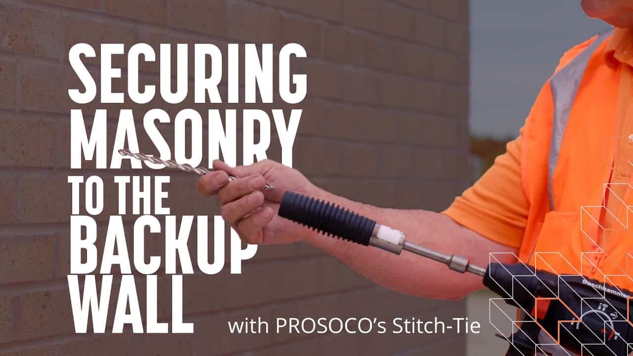 How to Install a Helical StitchTie Tools & Techniques PROSOCO