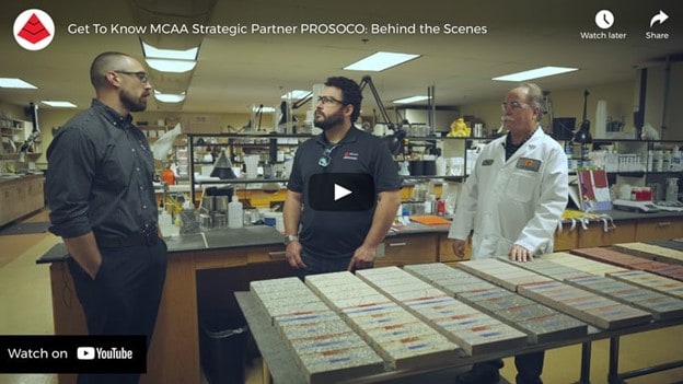 Dan Kamys toured the lab facilities of PROSOCO’s headquarters in Lawrence, Kan., late last year.