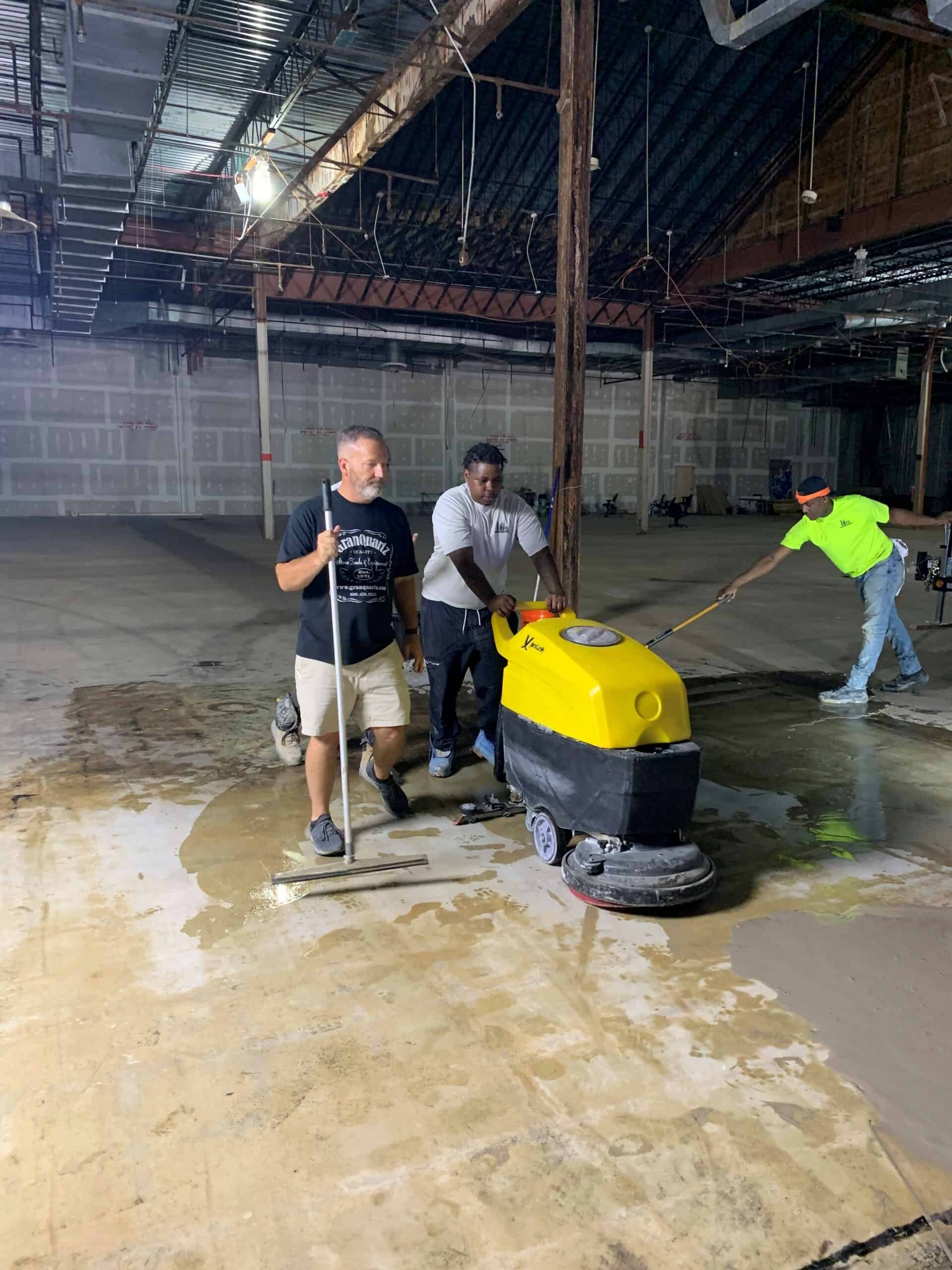 Eric Witcher (pictured left), district sales manager at GranQuartz, a concrete supplier, got involved with the organization through Terry Jacobs, a customer in Atlanta. 