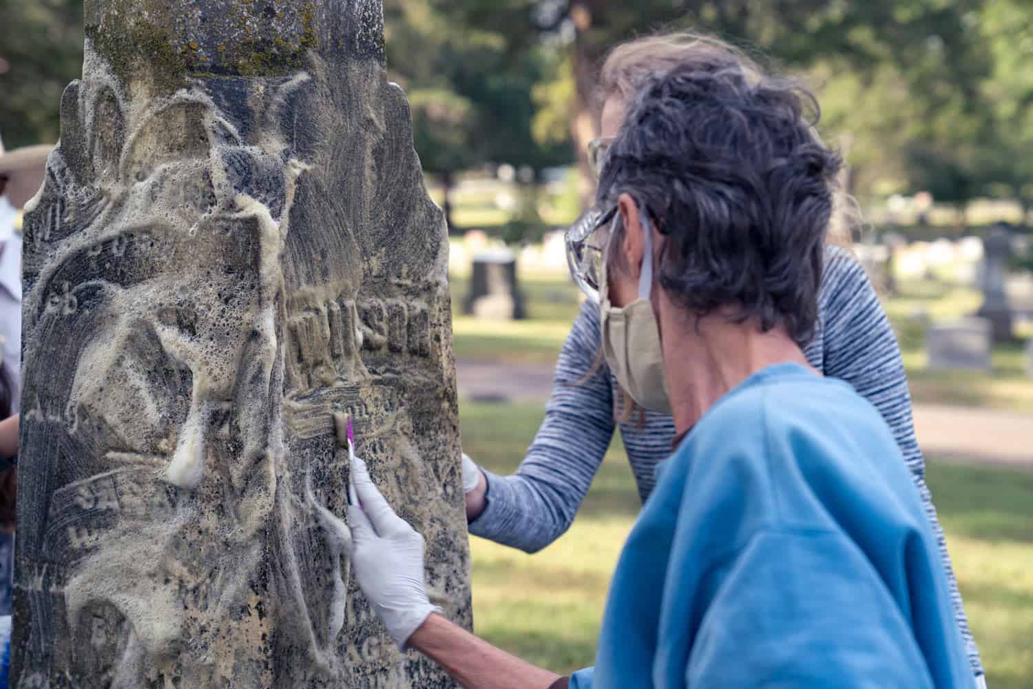 Oak-Hill-Cemetary-Cleaning-Prosoco-Revive-05308