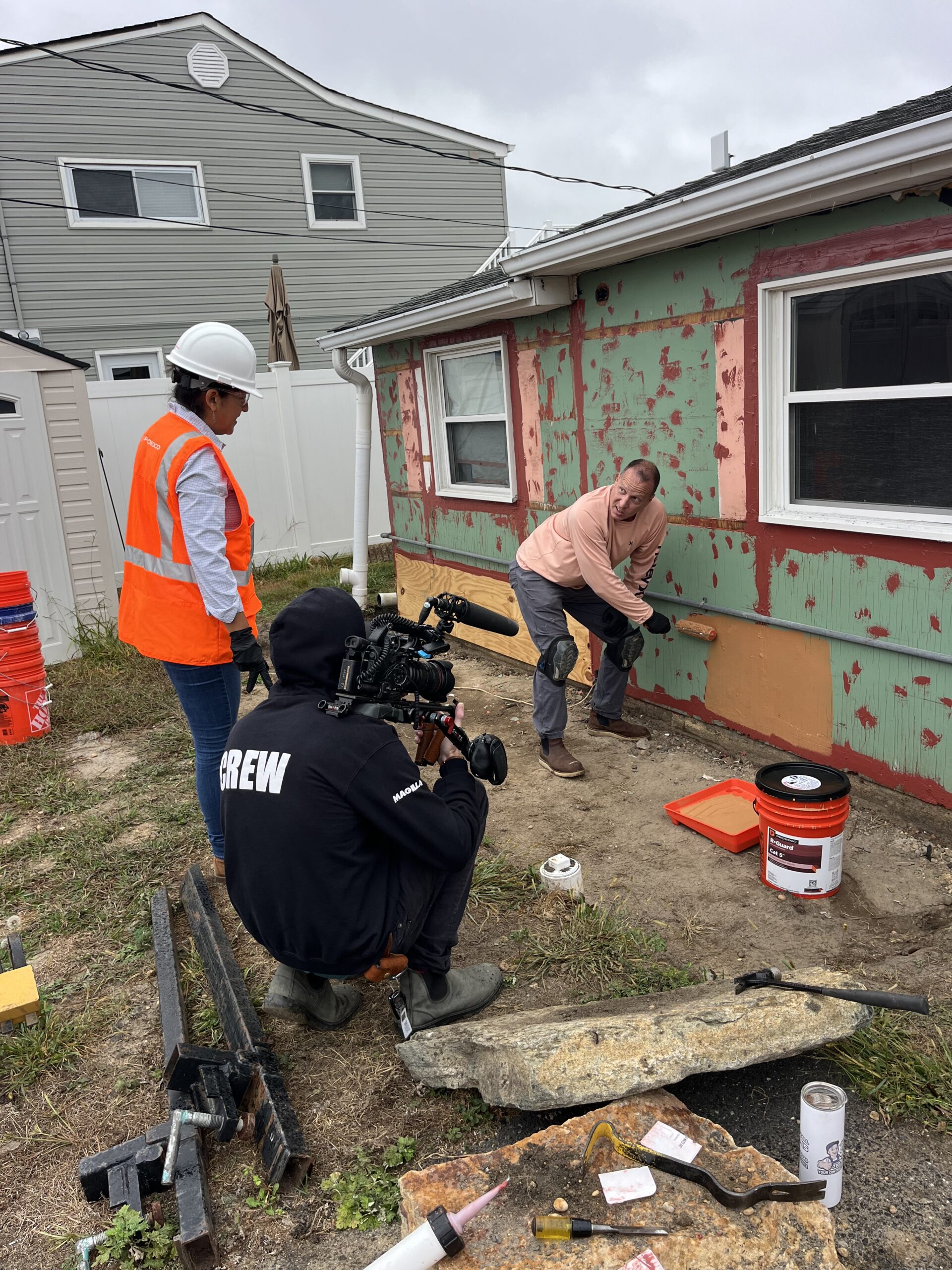 Donahue's work attracted the interest of a TV show called “Beachfront Bargain Hunt: Renovation,” a reality TV series on HGTV. His episode is slated to air in February 2025. Photo courtesy Natalie Daleney