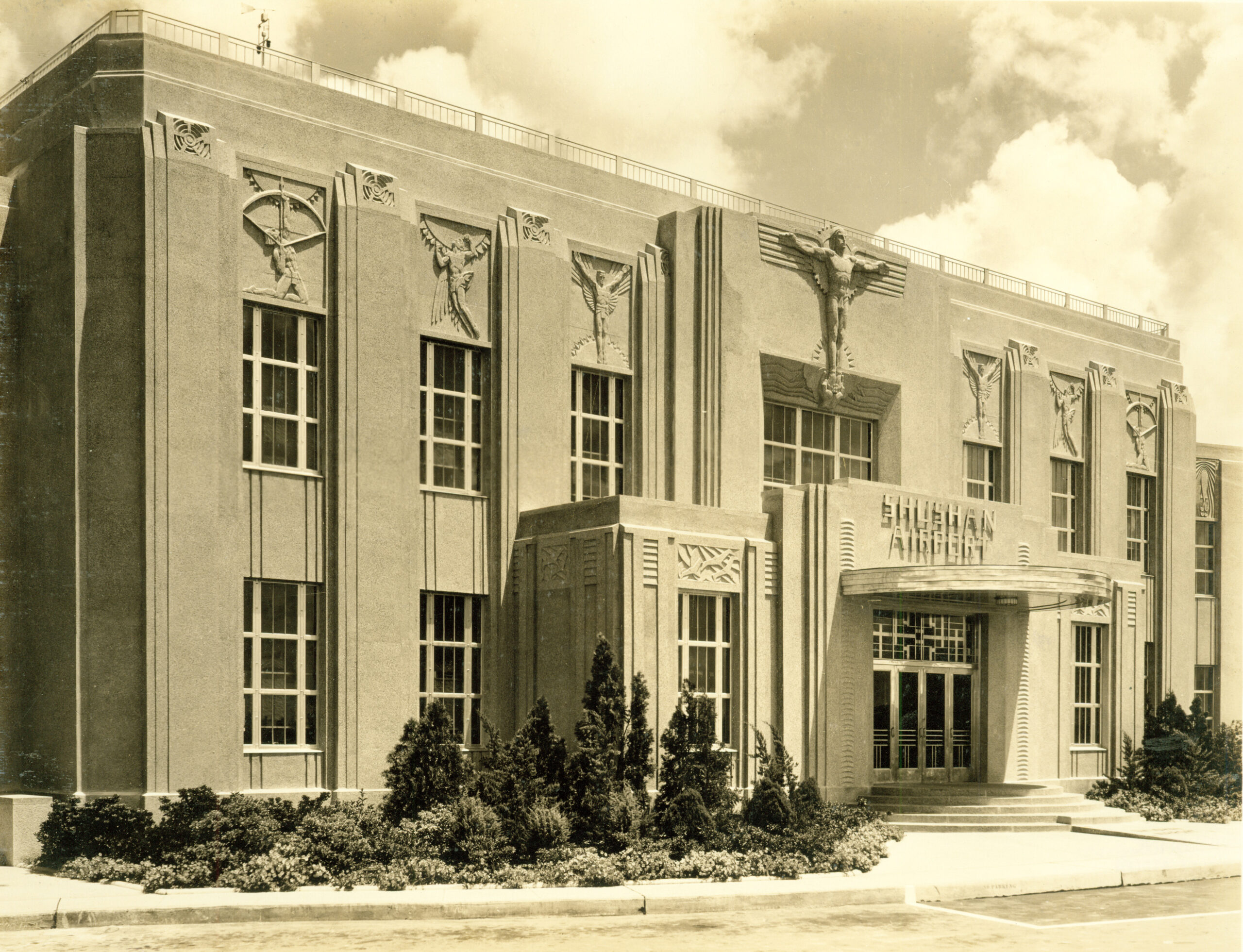 SKY0240 SHU la000020 Shushan Airport in New Orleans was built in 1934