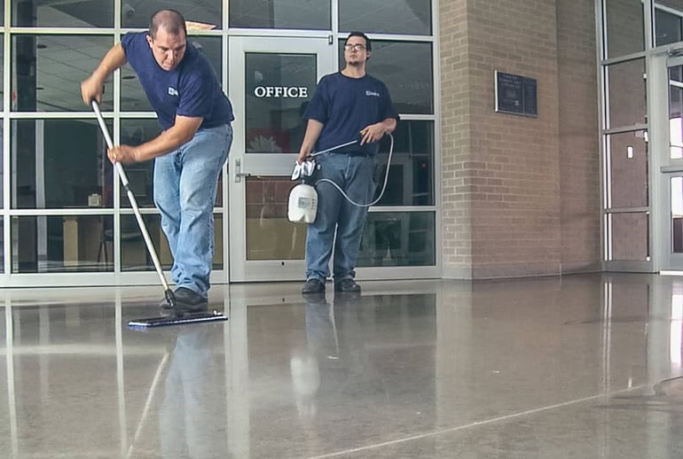 right-sealer-1 Concrete sealant applied for durability and longevity.