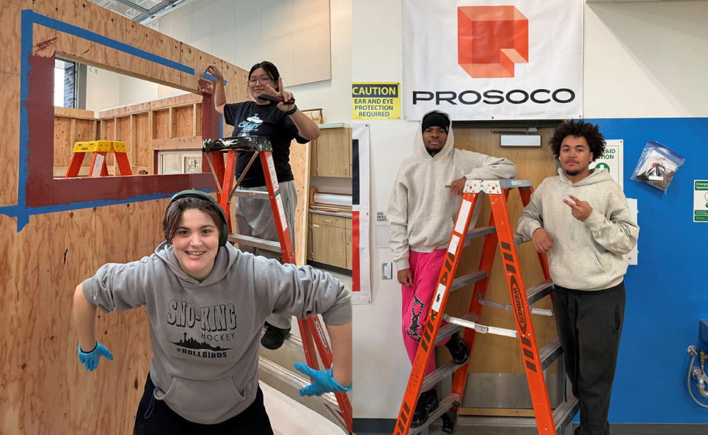 Rainier Beach High School Skills Center teaches all sorts of trades, including construction, to high school students. Photo courtesy John McCoy