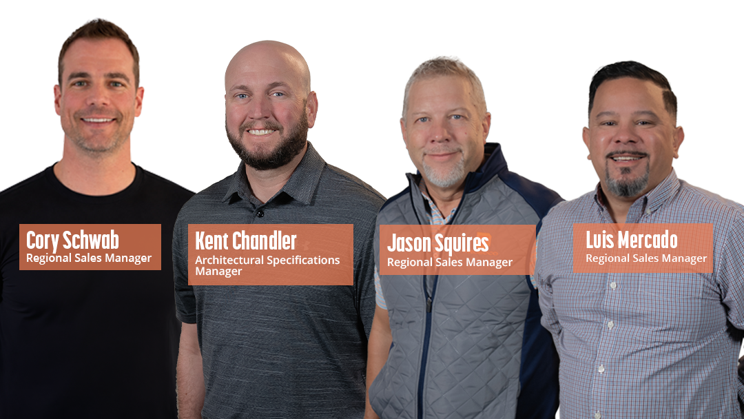 Cory Schwab, Kent Chandler, Jason Squires, and Luis Mercado are PROSOCO's latest hires