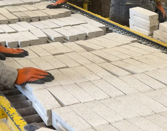 Concrete bricks make up less than 5% of the U.S. brick market
