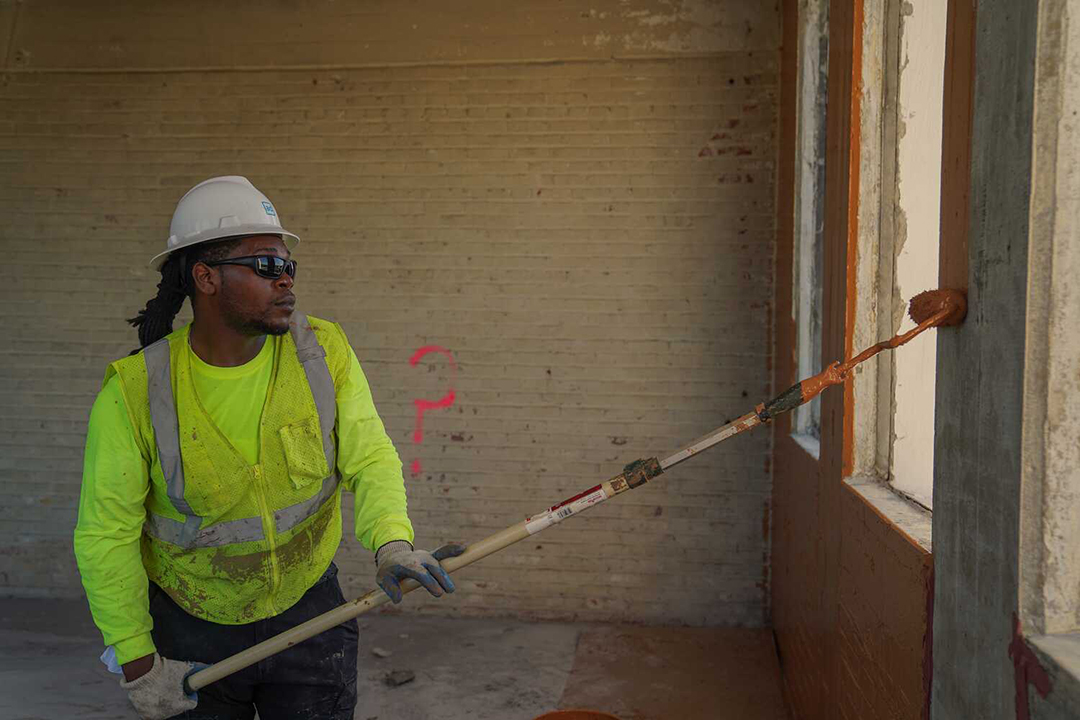 A negative-side application of Cat 5 was specified for the historic project
